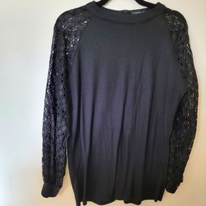 Miholl lace sleeve blouse